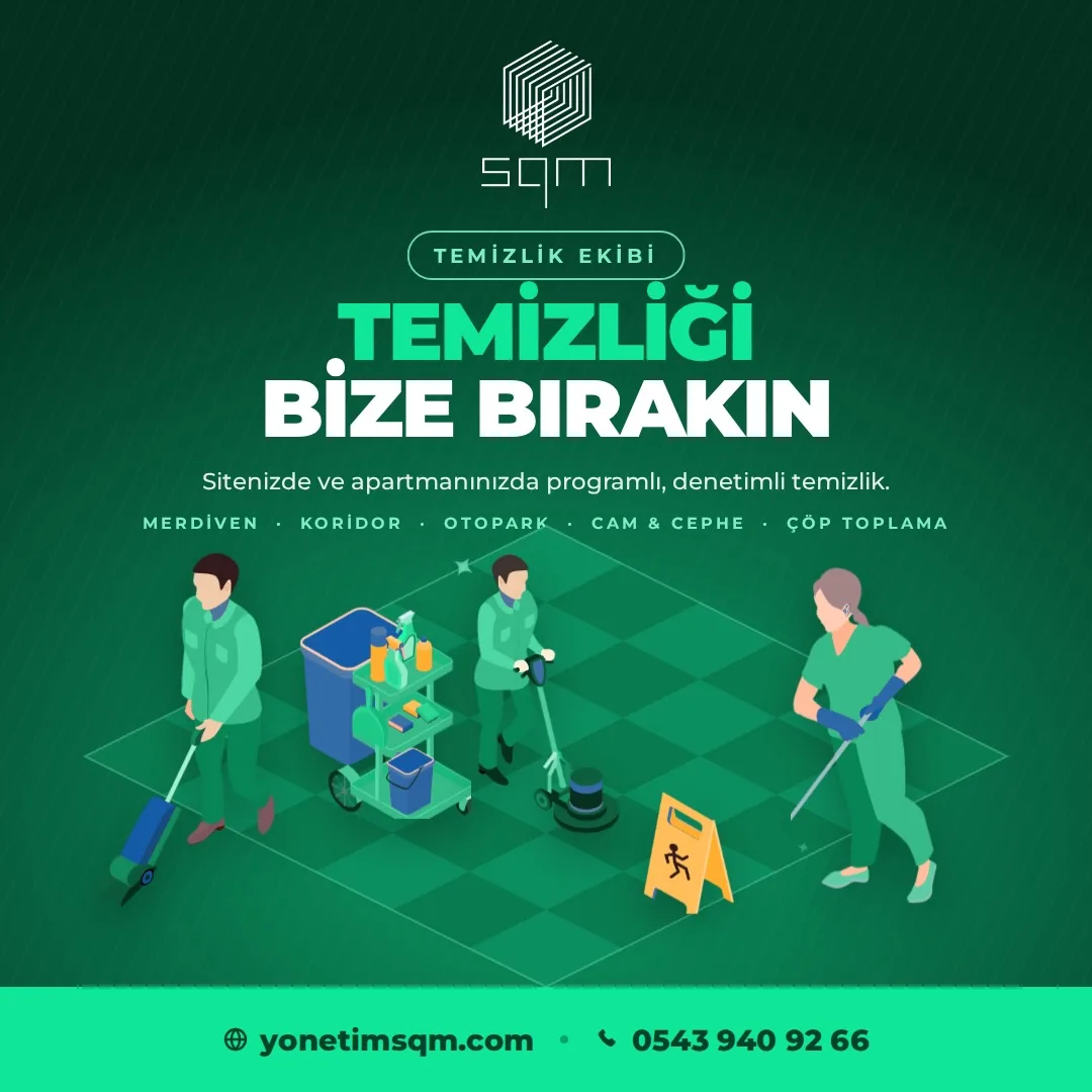 Temizliği bize bırakın (SQM Instagram paylaşımı)